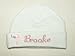 100% Super Soft Double Layered Cotton Personalised Baby Hat Now Available in 2 Sizes.