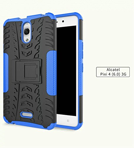 Alcatel Pixi 4 6 0 3G Funda 2in1 Armadura Combinaci n A Prueba de Choques Heavy Duty Escudo C scara Dura para Alcatel Pixi 4 6 0 3G Azul reviews Alcatel Pixi 4 6 0 3G Funda 2in1 Armadura Combinaci n A Prueba de Choques Heavy Duty Escudo C scara Dura para Alcatel Pixi 4 6 0 3G Azul