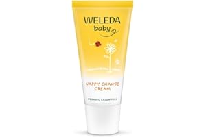 Weleda Nappy Cream with Calendula, Barrier Cream for Baby, Lanolin, Dermatologically Tested, Gentle Protection, 100% Certified Natural, 30 ml