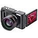 Produktbild Stcamvideo 1080P FHD Video Camcorder,24MP 16X DigitalzoomVideokamera 3,0 Zoll Bildschirm WiFi Mit Weitwinkelobjektiv, 180-Grad-Drehung,DC101