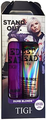 Tigi Bed Head Dumb Blonde Shampoo 400ml and Conditioner 200ml Twin Pack