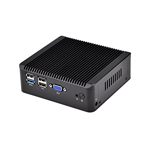 QOTOM-Q190G4U-S02 4 Intel Gigabit Lan Port Mini Computer 8GB Ram 32GB SSD WiFi Mini ITX Case Intel x86 Single Board Computer - 6