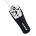 Produktbild INFINITER Gyro Mouse 2.4GHz USB kabelloser Laser Presenter mit Grünem Laser, angetrieben durch 2 AAA-Batterien -ENTHALTEN! (LR-12GR Pro) mit einer Zeichenfunktion, um während einer PowerPoint-Präsentation hervorzuheben