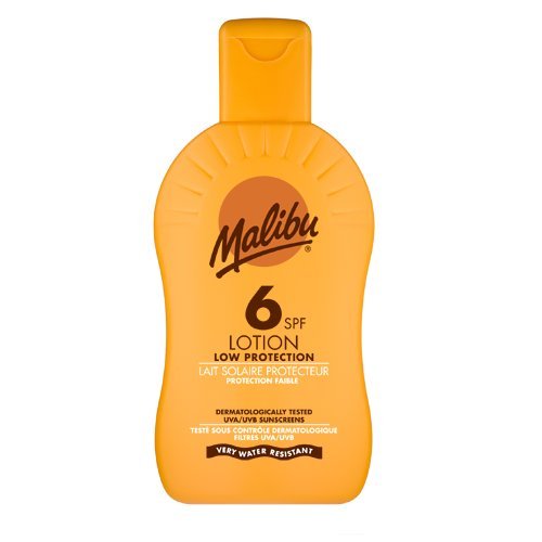 Malibu Protective Sun Lotion with SPF6 200 ml