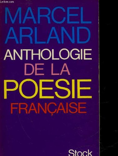 Anthologie de la poésie française