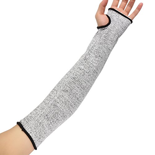 1 Paar Schnitt resistent ?rmeln Schnitt Knit Sleeves Armschutz Anti-Schnitt - 4
