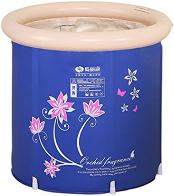 Inflatable bathtub, Collapsible Tub Adult Plastic Bathtub Thickening Bath barrel