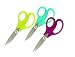 Produktbild 12 x Blister Schere Plus fitcut Junior abgerundeten Spitzen mit Fluorid