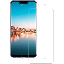 POOPHUNS Cristal Templado Huawei Mate 20 Lite, 2-Unidades Protector de Pantalla Cristal Vidrio Templado Premium para Huawei Mate 20 Lite 9H Vidrio No se despega uellas Dactilares Libre