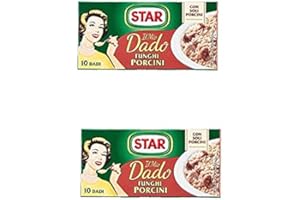 Star dadi Porcini Mushroom Stock Cubes 100 g (Pack of 2)