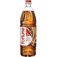 Fortune Premium Kachi Ghani Pure Mustard Oil, 1tr PET Bottle