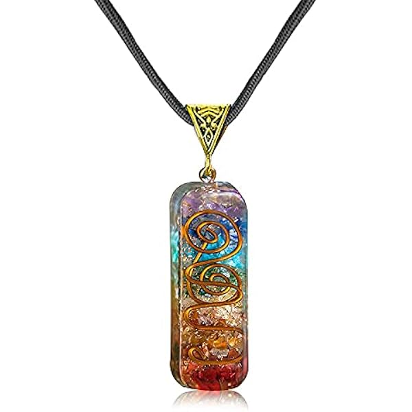 7-Piece Natural Gemstone Pendant Necklace Set – Random Crystals For Healing, Confidence & Good Luck - View #7