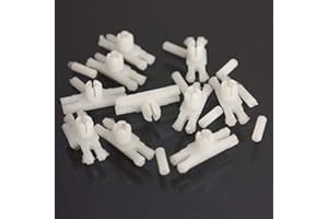 C-FUNN 10Psc Lato Porta Trim Modanatura Striscia di Plastica Clip per Volkswagen Golf Mk1 Jetta Vecchio Scarabeo