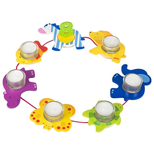 Goki Geburtstagszug Tierparade Geburtstagskette Tier Kette mit Zahlen 1-10 – Die LuLuGoS - 3