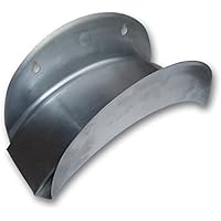 rg-vertrieb Wandschlauchhalter Schlauchhalter Metall Silber Gartenschlauch Wandhalter