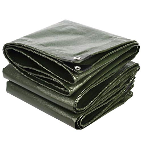 Preisvergleich Produktbild DPPAN Schutzplane Wasserdichter, robuster Kunststoffdeckel Bodenplane, Gewebeplane Schutzplane für Boots-, Wohnmobil- oder Poolabdeckung,6x8m