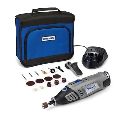 Dremel 8100-1/15 Outil rotatif multi-usage sans fil Li-Ion (7,2V) 1 sac 1 adaptation et 15 accessoires
