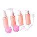 Segolike 9pcs Portable Travel Bottles Cosmetic Toiletry Liquid Cream Lotion Container Makeup Bottle Kit Empty Lotion Cosmetic Makeup Case Container Spray Bottle Pot RS.305.00