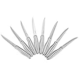 NEXGADGET Steakmesser Set, 3CR13 Heavy Duty Edelstahl Steak...