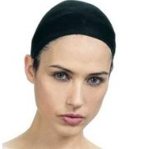 Qfitt Wig Cap In Sheer Black. 2pcs