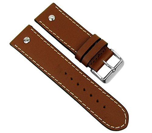 Birkenstock Chrono Matt Ersatzband Uhrenarmband Kalbsleder mit Kontrastnaht Braun 20425, Stegbreite:26mm Birkenstock Chrono Matt Ersatzband Uhrenarmband Kalbsleder mit Kontrastnaht Braun 20425, Stegbreite:26mm