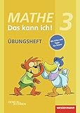 Image de Mathe - Das kann ich!: Übungsheft Klasse 3: Denken und Rechnen