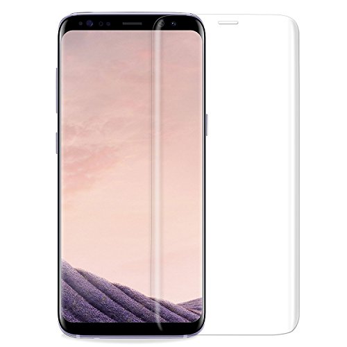 Protection écran Samsung galaxy S8 Plus, tronisky Protecteur d'écran Verre Trempé Galaxy S8 Plus Couverture Complète 9H Ultra Définition Anti scratch Film Protection d'écran Galaxy S8 Plus