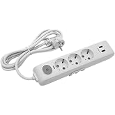 Viko Multi-let &Uuml;&ccedil;l&uuml; Priz 2 Usbli Top.kab.&ccedil;.k.2 Mt(5v 2a