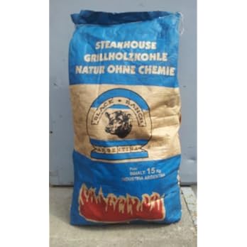 Black Ranch 15 Kilo Grillkohle Steakhousekohle