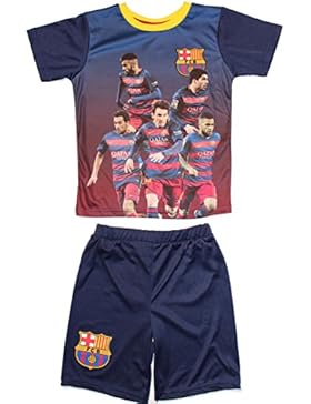 FC Barcelona kurze Hose + T-Shirt Freizeit Set