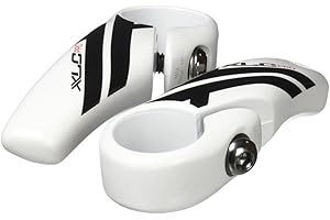 XLC Pro BE-A14 - Extremos de Barra (Rectos, 83 mm, Blanco)
