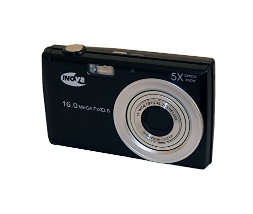 Inov8 C165L Compact Digital Camera - Black (16 MP,5x Optical Zoom) 2.7-Inch LCD - Image 7