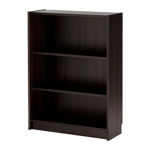 Preisvergleich Produktbild IKEA BILLY -Bücherregal schwarz-braun