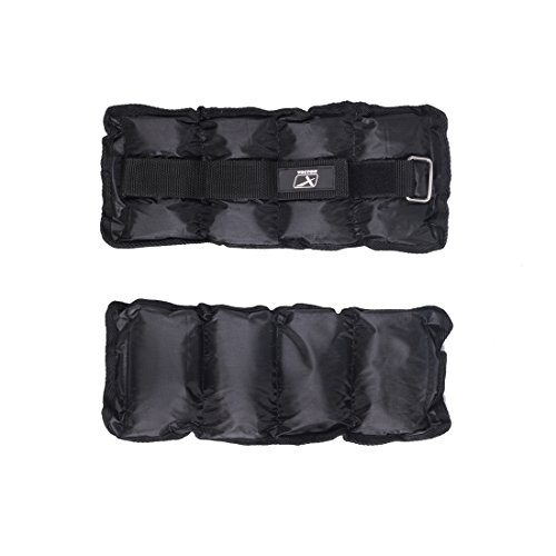 Vector X AW-10-5KG Pair of Ankle/Wrist Weight (Black)