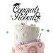Produktbild Personalisierte Graduation 2019 Cake Topper Congrats Name Cake Topper mit M¨¹TZE und Rolle Klasse von 2019 Abschlussfeier Dekor