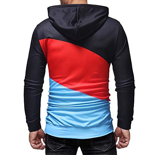 Btruely Herren Hoodie Sweatshirt Herbst Männer Pullover Mode Kapuzenpullover Tasche Lange Ärme Sweatshirt Outwear