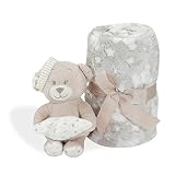 El set de regalo para bebés viene en una caja de regalo perfecta como detalle para recién nacidos, bebés y niños pequeños.