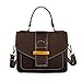Produktbild Damen Kleine Umhängetasche Frauen Leder Schultertasche Messenger Satchel Tote Classic Handtasche, Von Dragon868 (Kaffee)