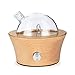 Produktbild FSM88 Ätherisches Öl Zerstäuber Diffusor, Reine ätherische Öle Düfte Aromatherapie Holz & Glas Diffusor, für Haus/und Auto/Büro Hotel