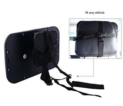 MVPower Baby Spiegel Rücksitzspiegel für Babys Babyschalenspiegel Rückspiegel für Babyschalen drehbar - 3