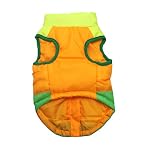 Cappotto-per-animali-cane-e-gatto-IdepetTM-con-guinzaglio-di-ancoraggio-colore-patchwork-imbottitura-cucciolo-gilet-giacchina-chihuahua-costume-vestiti-carlino-XS-S-M-L