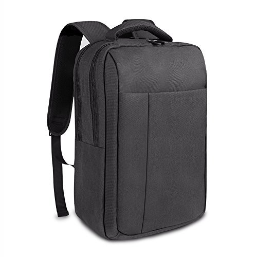 REYLEO Business Rucksack Herren Und Damen Laptop Tasche Backpack F  r Stadt Und B  ro Schwarz Wasserdicht RB11