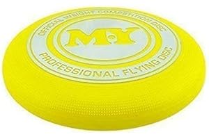 M.Y Frisbee Officiel Poids 180g Compétition Flyer Disque - 4 Couleurs Assortis (Jaune)