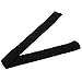 NALATI Fashion Hair Styling Disk Hair Donut Former Foam French Twist Magic DIY Tool Bun Maker(Black)
