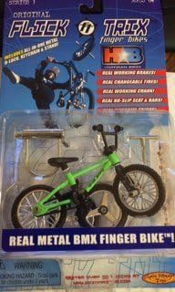 Flick Trix Finger Bikes: HB Hoffman in Green