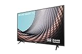 TCL 50DP628 50 Inch UHD 4K TV, HDR10 and HLG, Modern Design with Freeview Play - Works with Alexa (2018/2019 Model) - Black