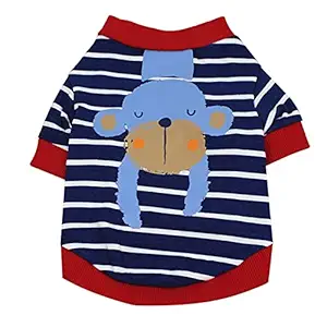 Dog Shirt Dog T-Shirt Dog Spring&Autumn Clothes Printed T-Shirt Pet Puppy Dogs Clothing