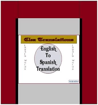 English To Spanish Translation Ebook Translations Clea Amazon In Kindle Store