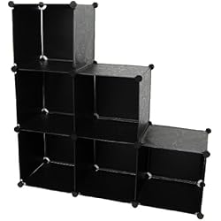 ts-ideen Meuble de rangement Meuble à chaussures Commode Noir Entrée, chambre, dressing