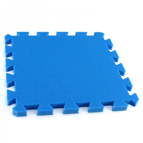 Preisvergleich Produktbild Bodenmatte Puzzlematte Einzelteile UNO - 16 mm - 0+ blau